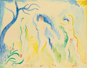 Schilderij Baigneuses, naakte vrouw van André Derain: expertise en taxatie