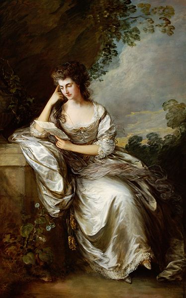 Thomas Gainsborough , Frances Browne, Mrs John Douglas (1746 - 1811),1783 Stima gratuita Thomas Gainsborough