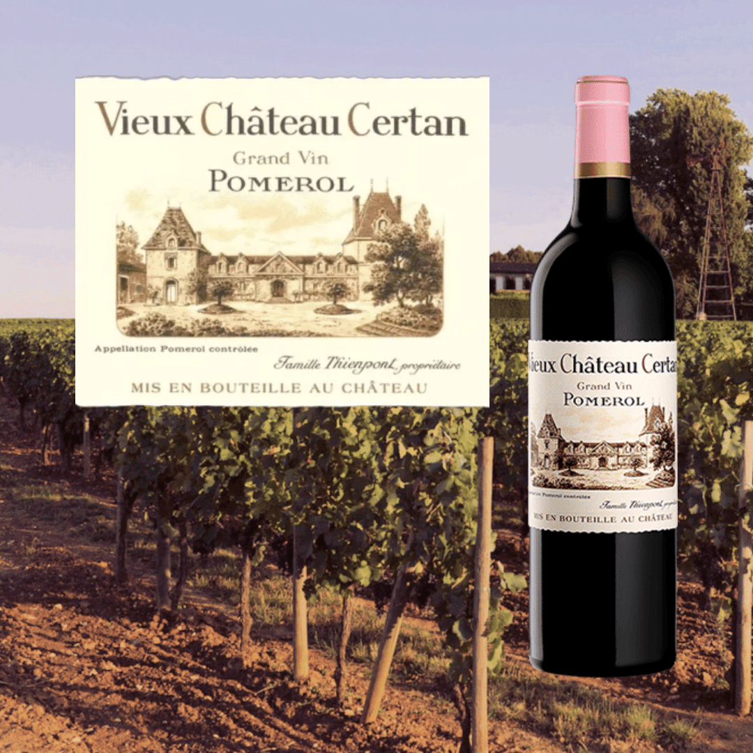 Vino Vieux Château Certan : tasación gratuita