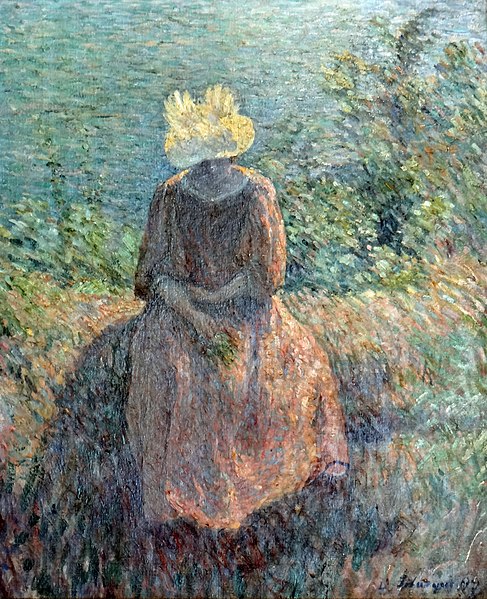 Henri Lebasque: "Mujer sentada con sombrero blanco" (1897) Tasación Henri Lebasque gratuita