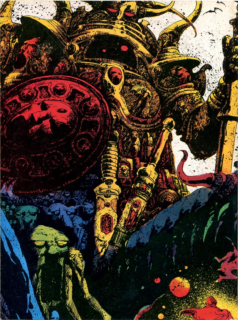 Illustratie van Philippe Druillet Taxatie Philippe Druillet gratis