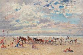 Trouville, temps chaud - André Hambourg