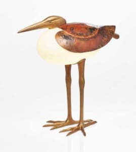 Lampe pigeon et échassier François-Xavier Lalanne : expertise et estimation
