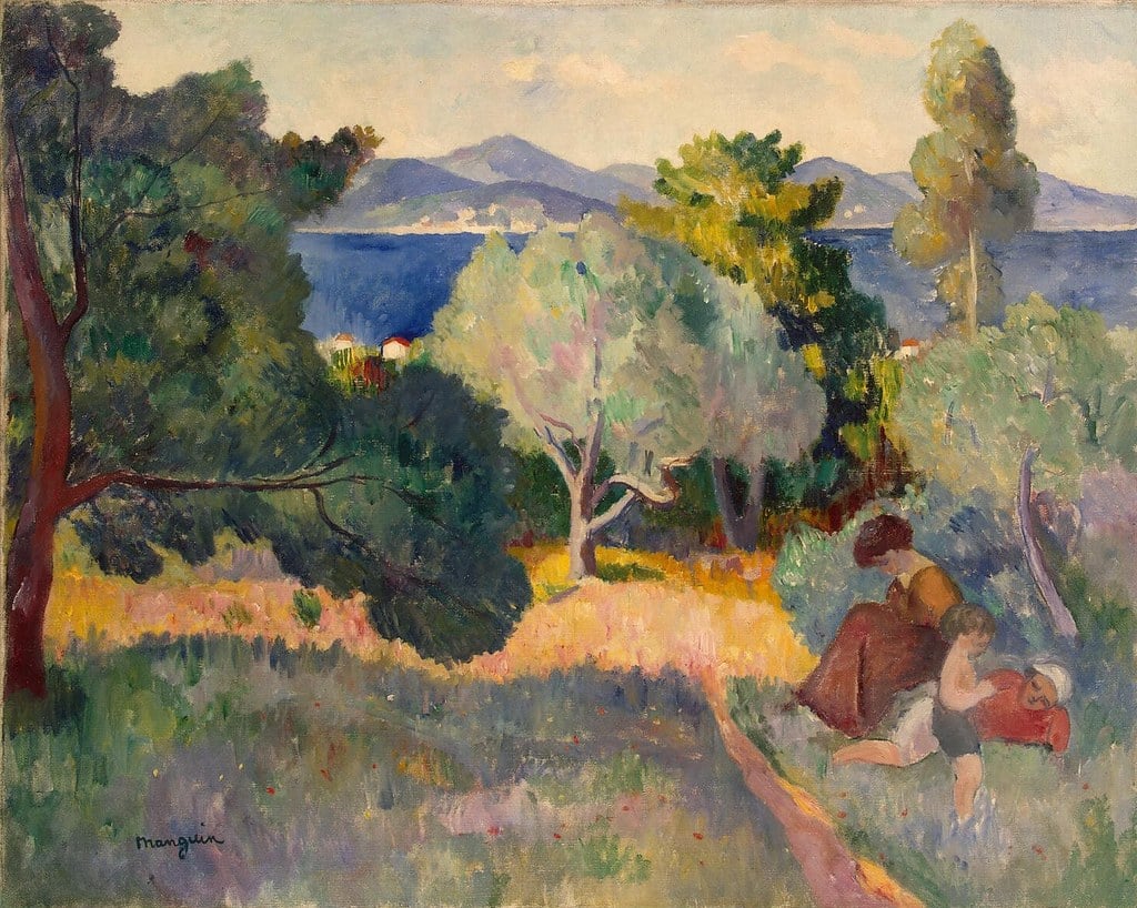 Henri Charles Manguin - Walk in Saint Tropez [1905] Estimation Henri Manguin gratuite