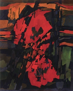 Pierre Dmitrienko,"Broceliande", 1955, oil on canvas, 160x130cm Estimation Pierre Dmitrienko gratuite