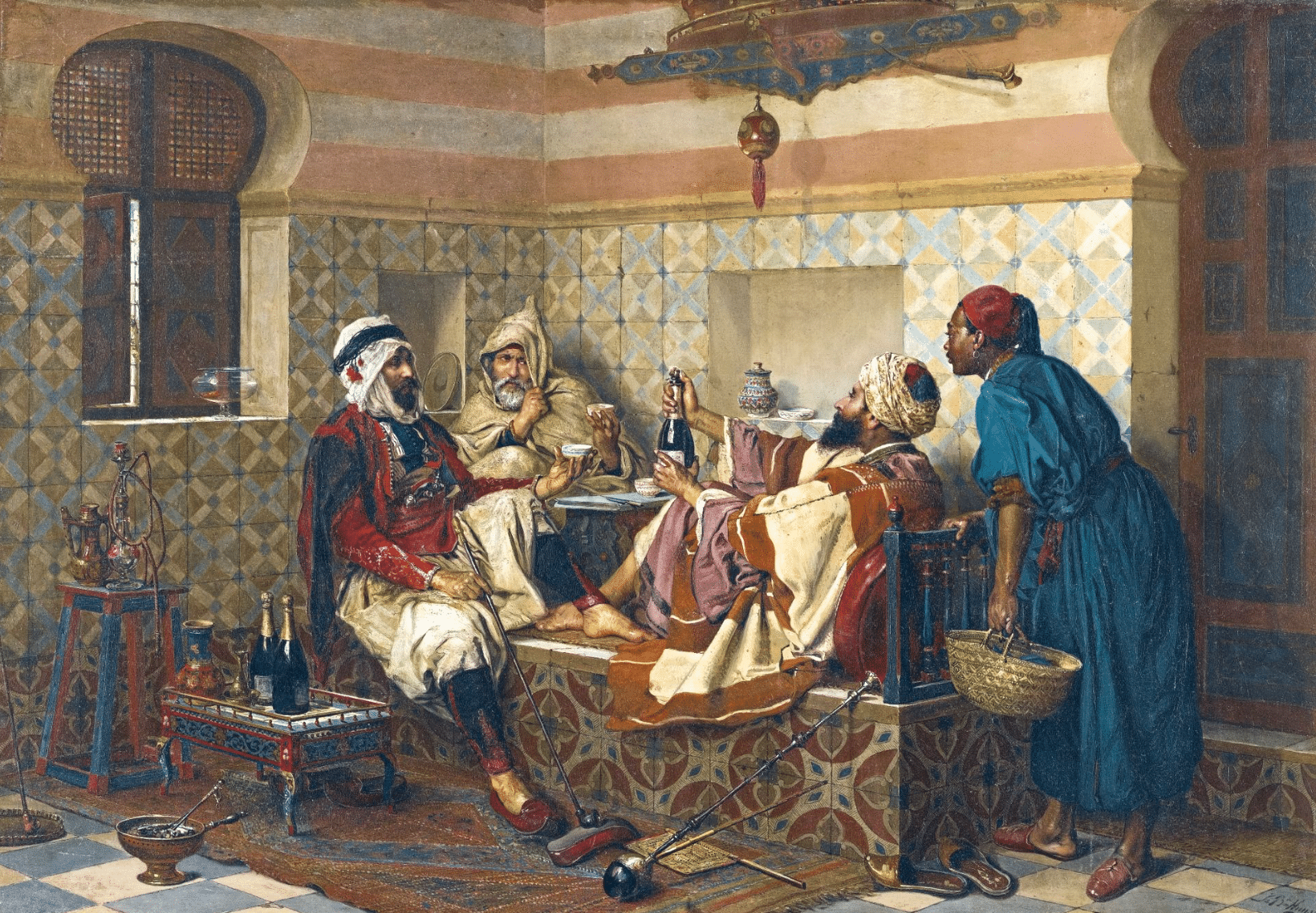 Estimation gratuite oeuvre d'art orientaliste